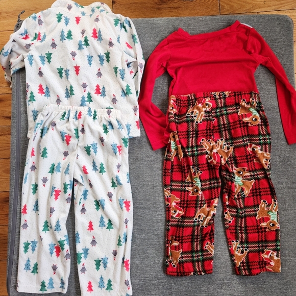 3T HOLIDAY PAJAMA BUNDLE EUC - Picture 8 of 8